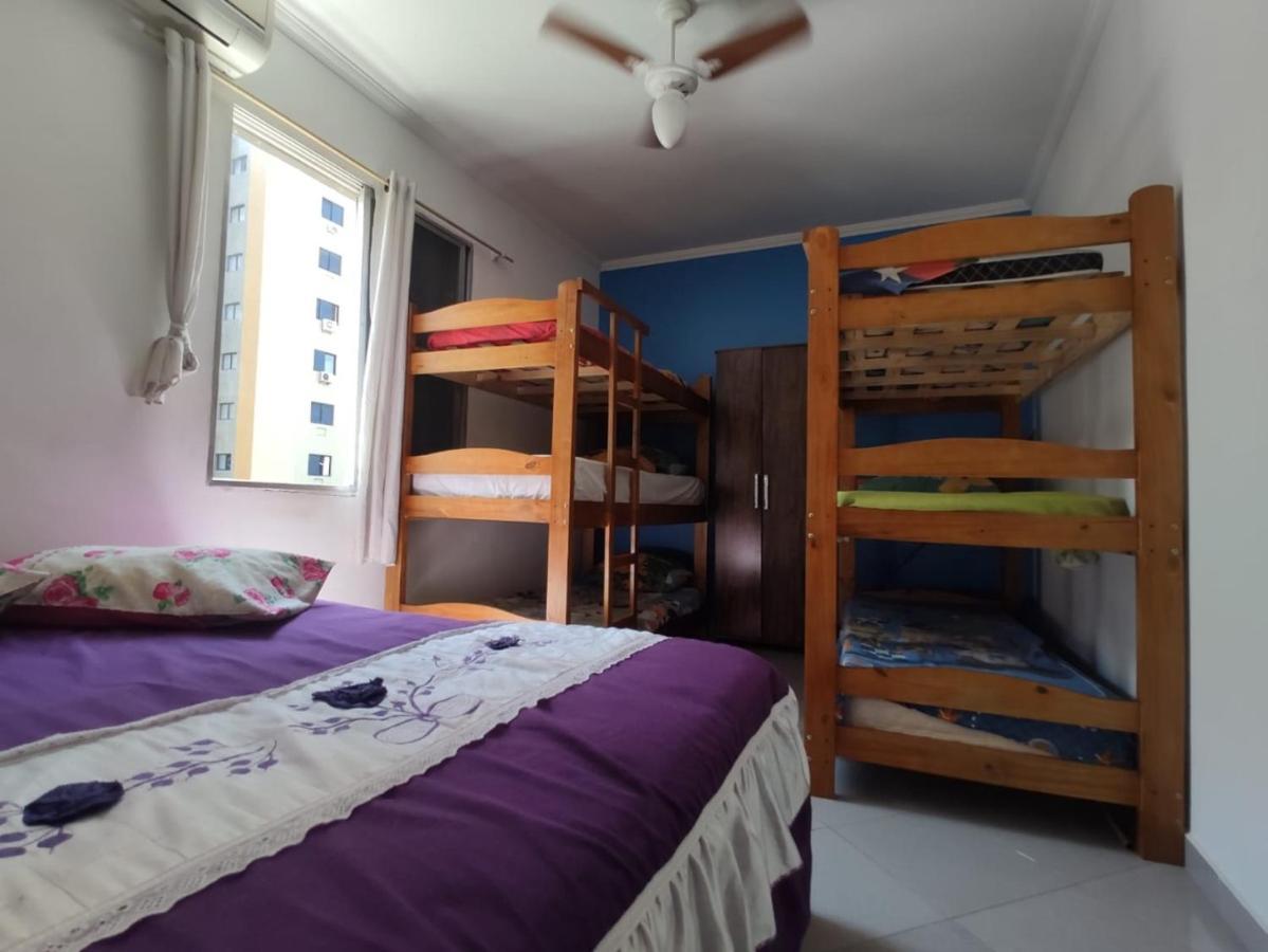 Apartamento Completo Na Quadra Da Praia Da Guilhermina Appartement Praia Grande  Buitenkant foto