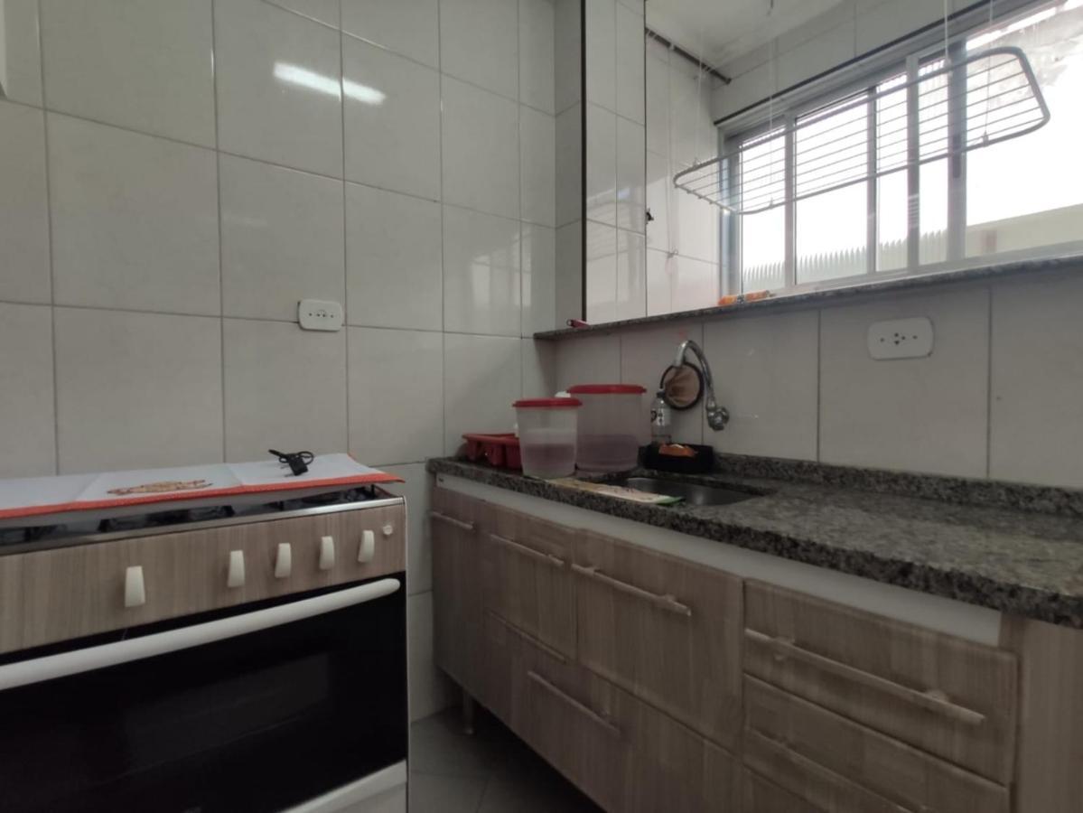 Apartamento Completo Na Quadra Da Praia Da Guilhermina Appartement Praia Grande  Buitenkant foto
